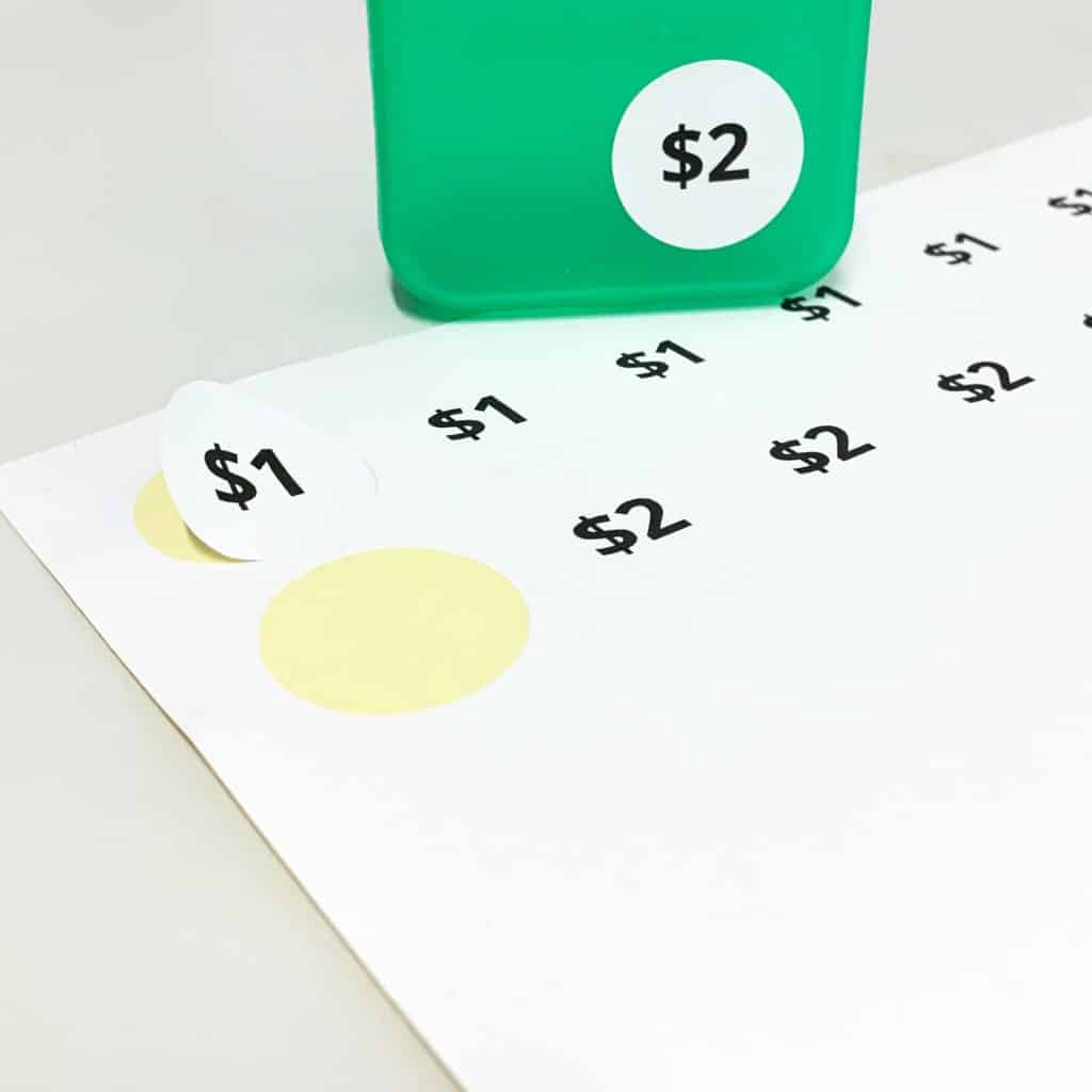 Printing Labels 1" Round, Matte White Labels (30/150 sheets) TownStix